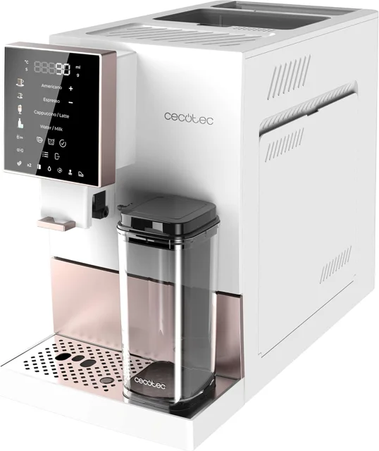 دستگاه قهوه ساز تمام اتوماتیک cecotec Cremmaet Compactccino White Rose 01543